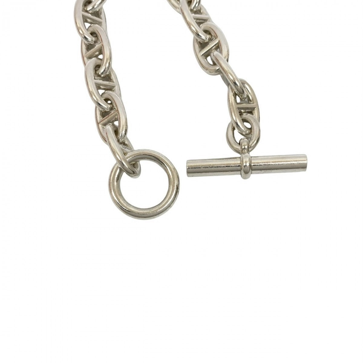 HERMES bracelet Silver925 Silver Chene Dunkle TGM 13 frames