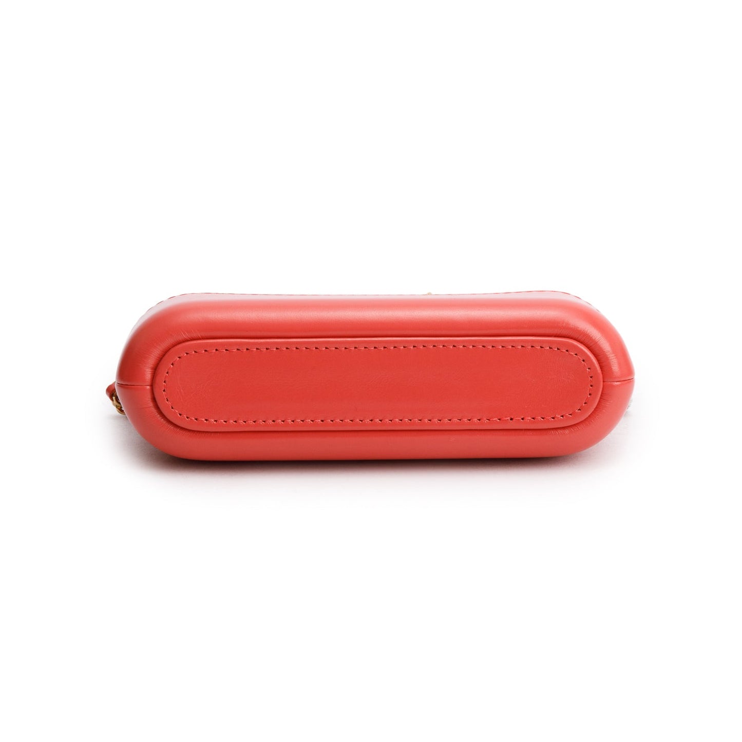 Chanel Pink Aged Calfskin Quilted Gabrielle Clutch on Chain