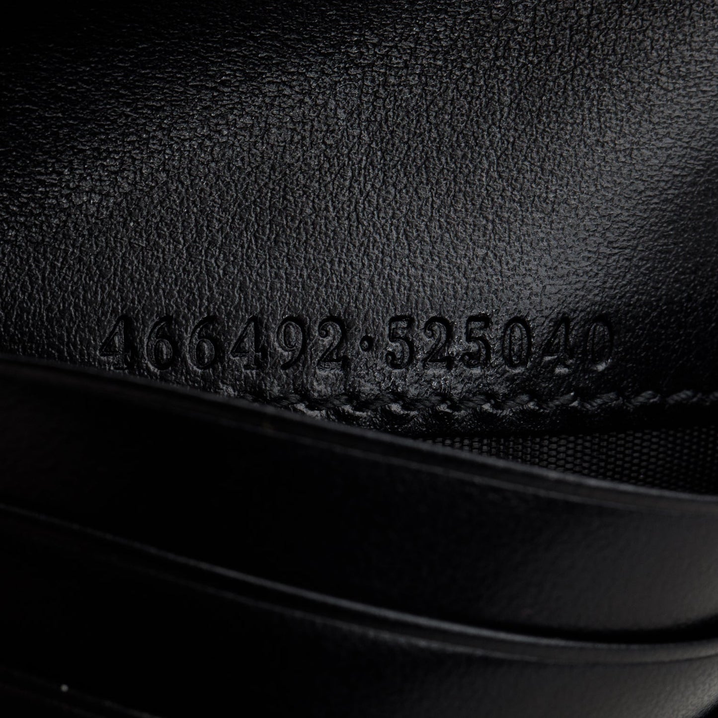 Gucci Black Quilted GG Marmont Leather Card Case Wallet