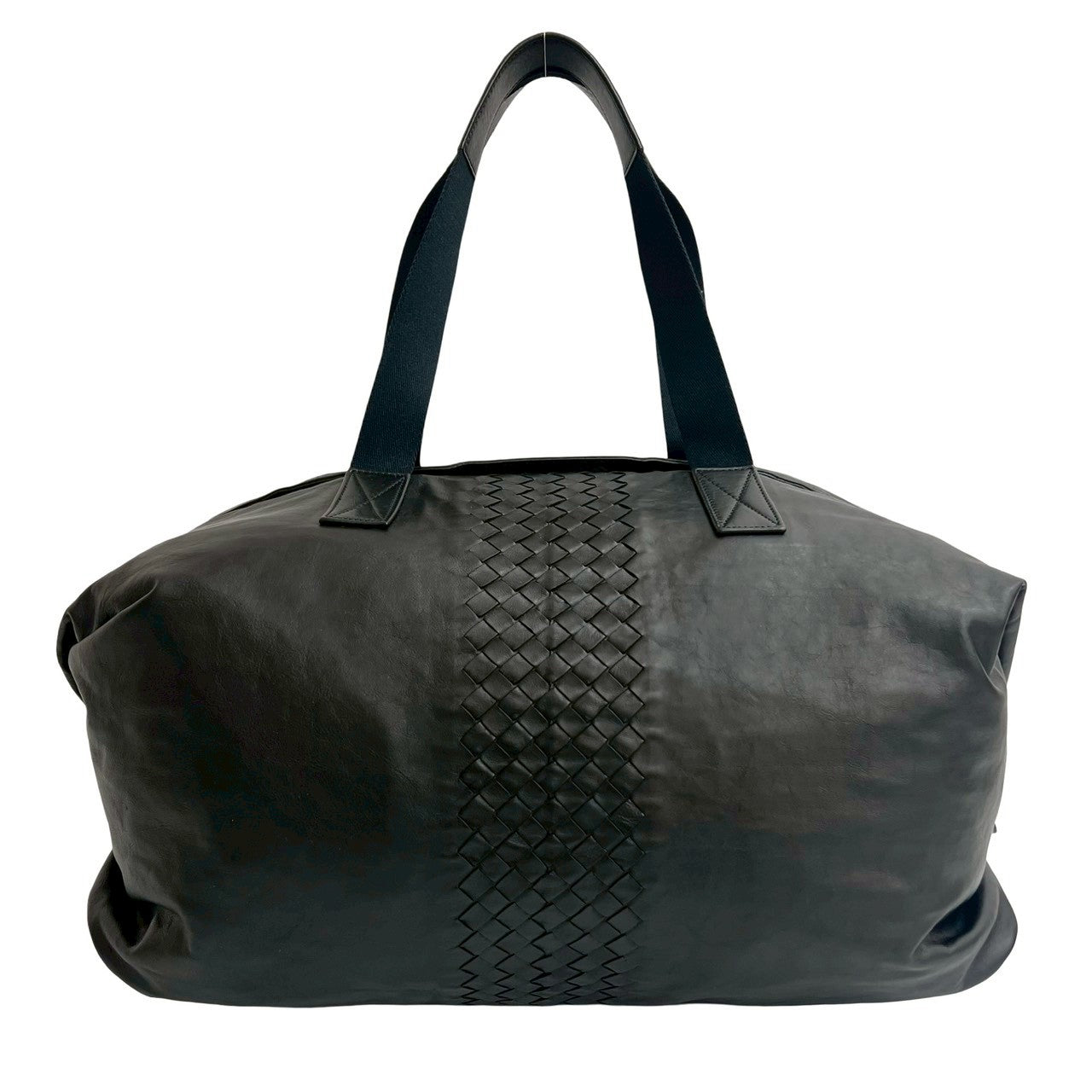 BOTTEGAVENETA Boston Duffel bag leather black