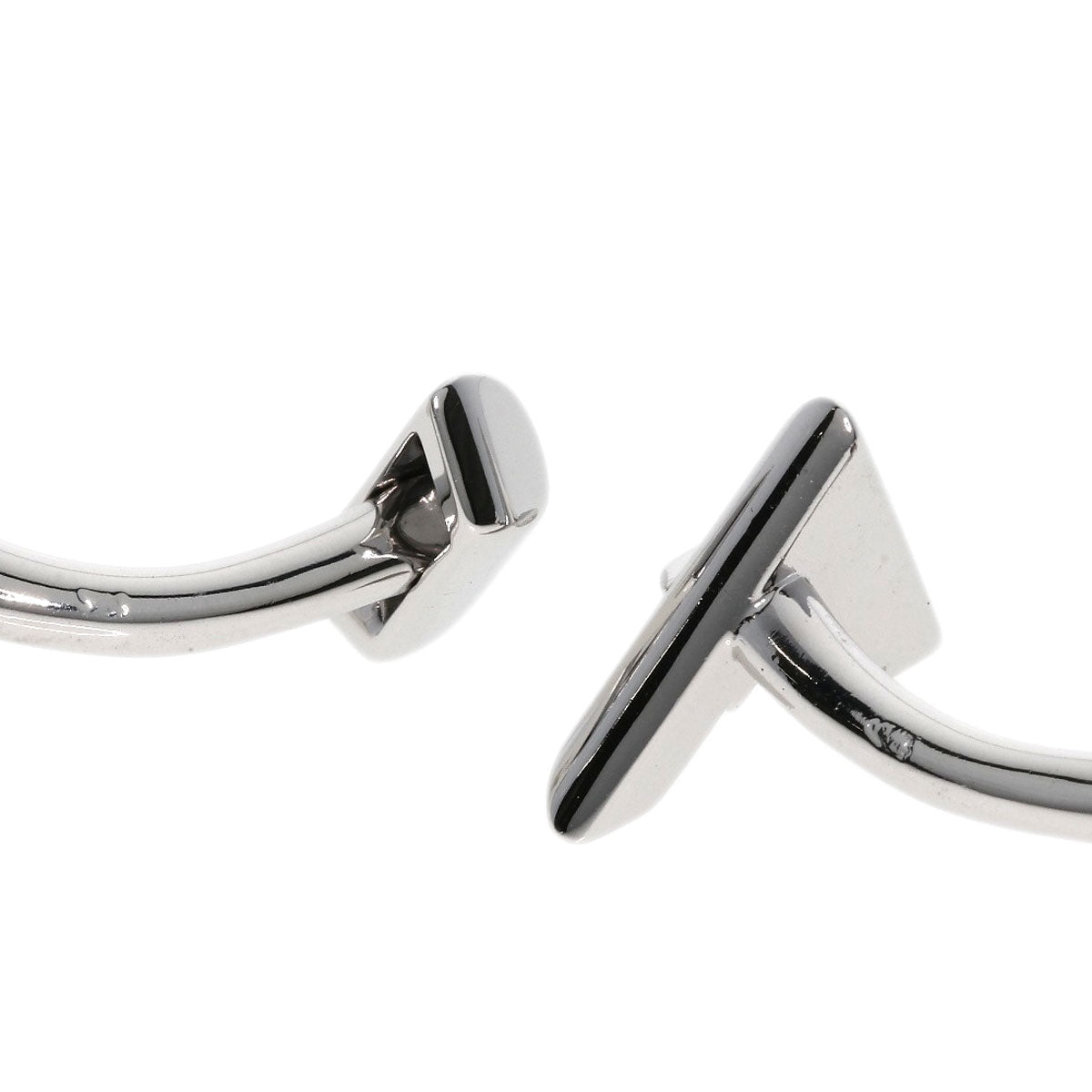 LOUIS VUITTON cuffs K18WG Silver Volt One Diamond mens