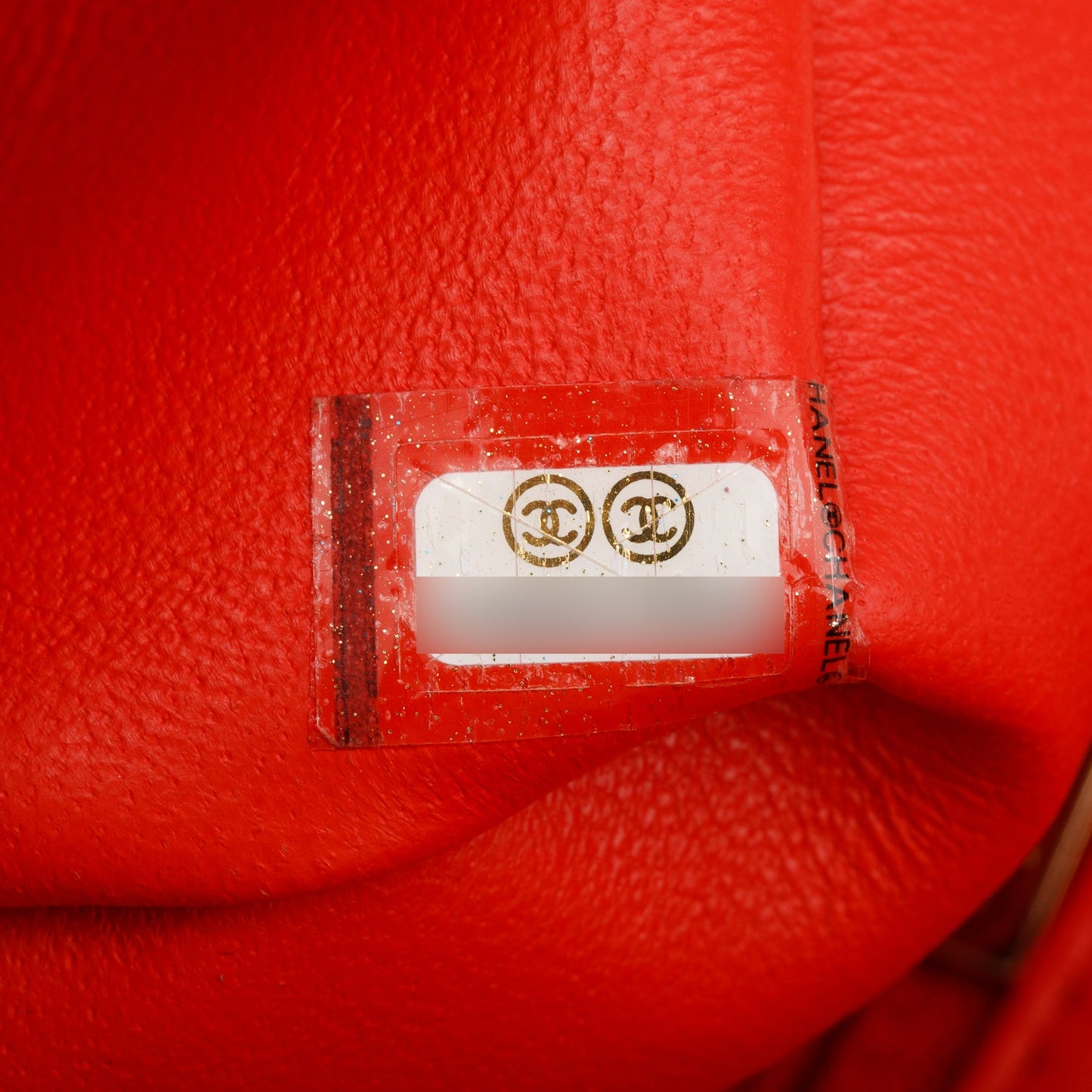 Chanel Red Lambskin Quilted Mini Rectangular Flap Bag
