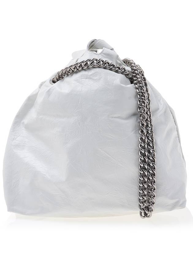 Luxury Balenciaga Trending 2025 WoMen's Crush Small Tote Bag Optic White