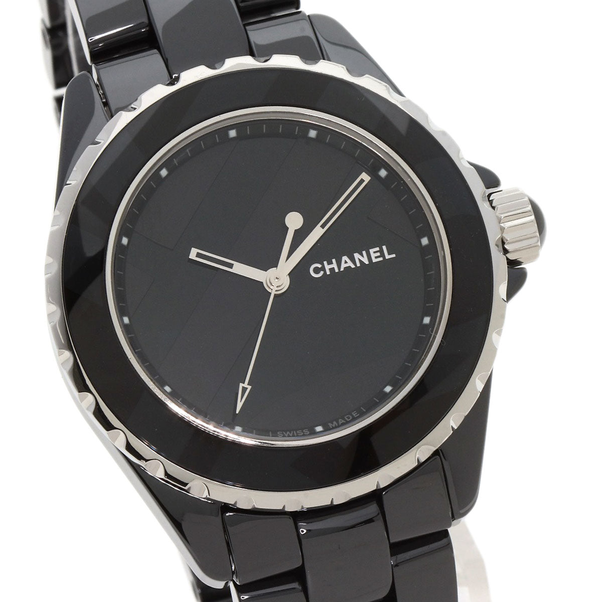 CHANEL Watches Mechanical Automatic H5581 ceramic black J12 Untitled 1.5" Limited to 1200 pieces worldwide black dial