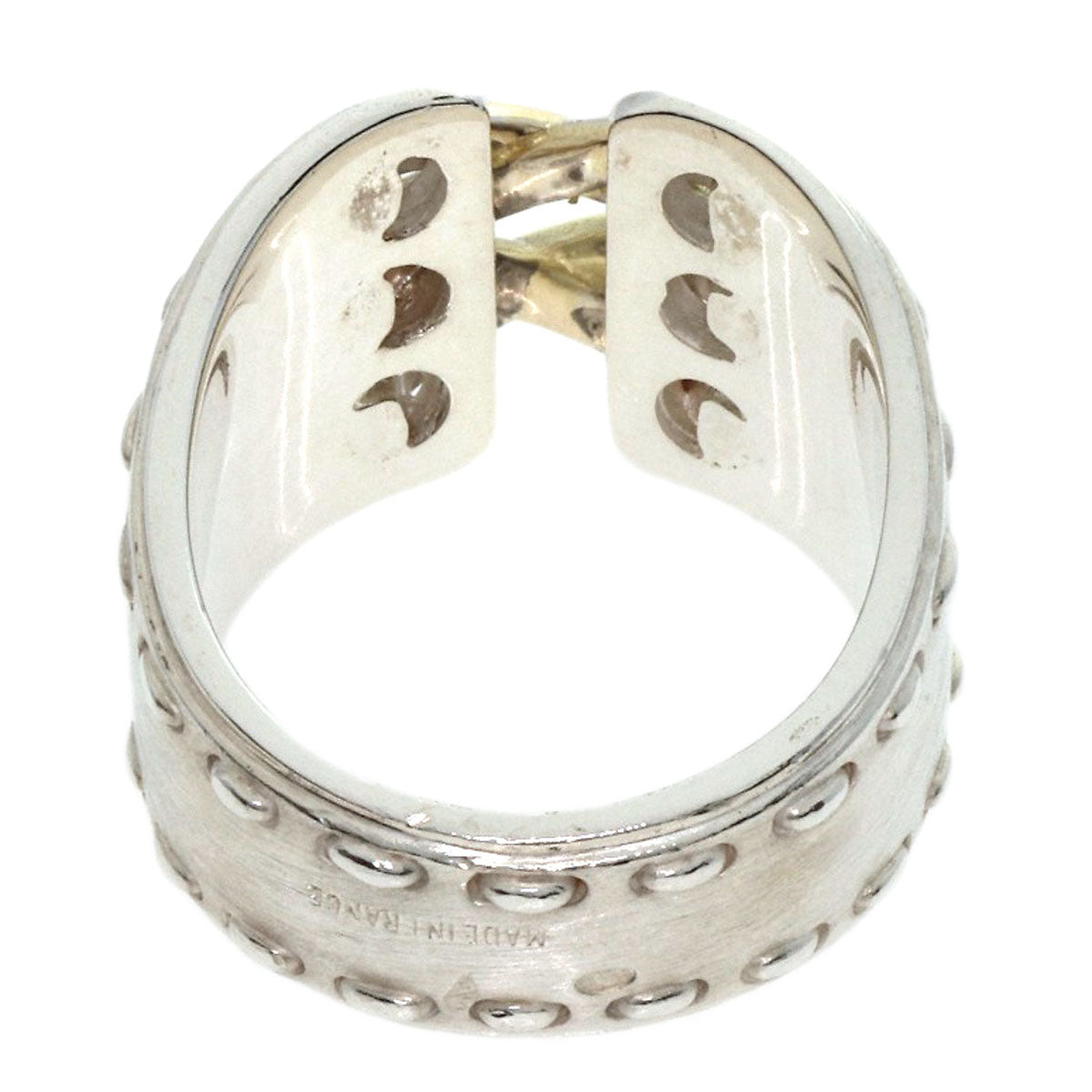 HERMES Ring SV gold Mexico Ring #50