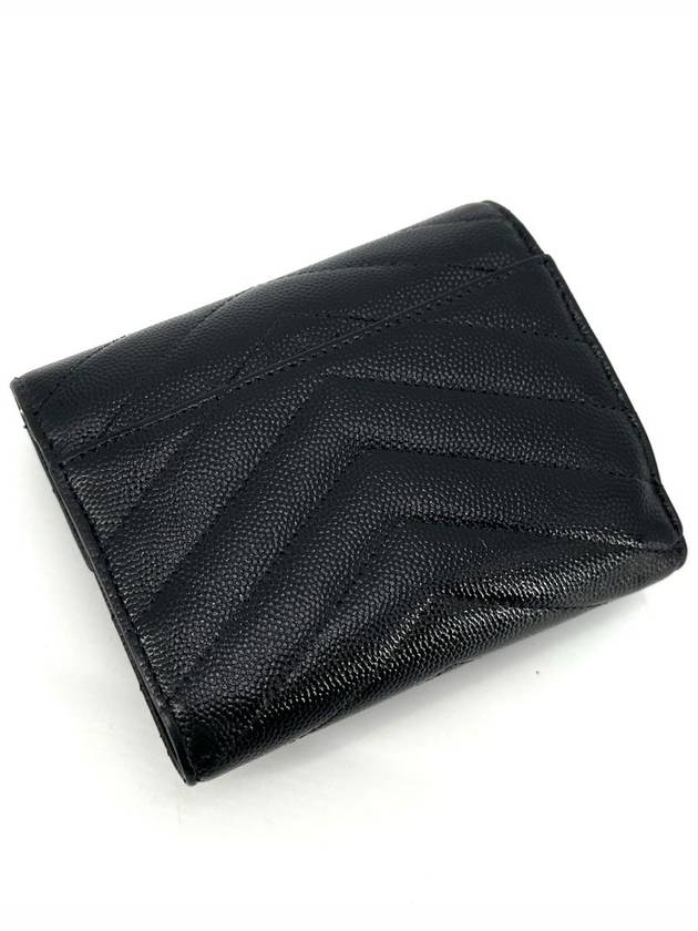 Luxury Saint Laurent Trending 2025 Monogram Envelope Gold Ring Wallet 403943