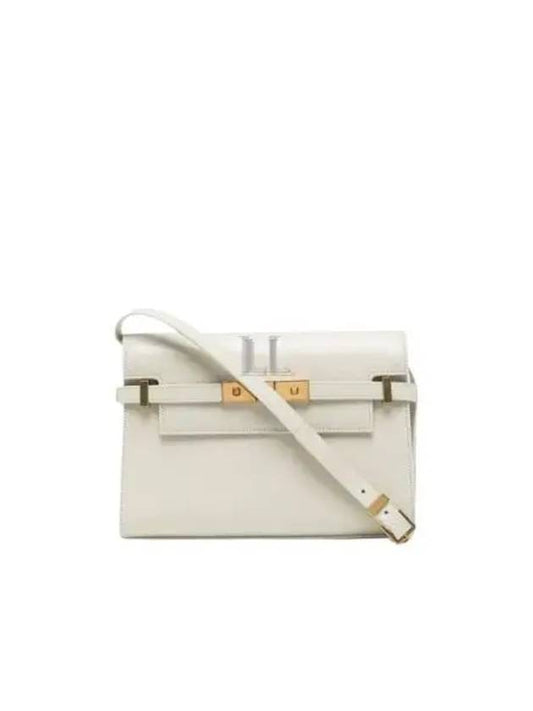 Luxury Saint Laurent Trending 2025 Manhattan Small Shoulder Bag Blanc Vintage