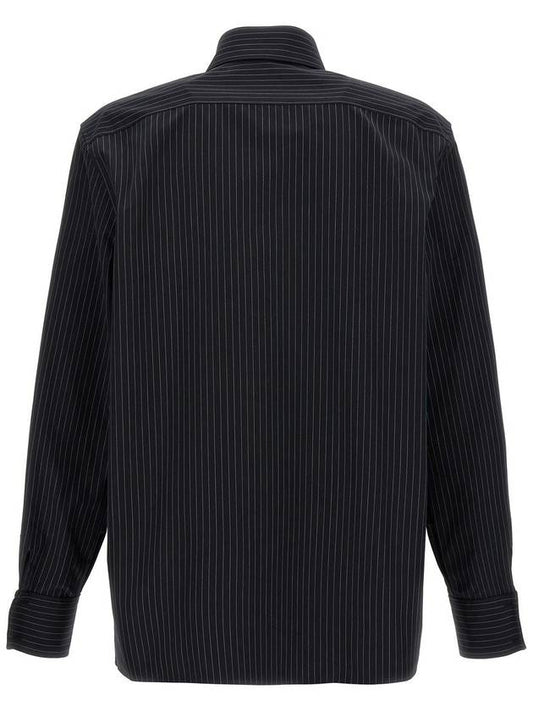 Luxury Saint Laurent Trending 2025 Luxury Saint Laurent Trending 2025 Cassandre Striped Shirt Clothing