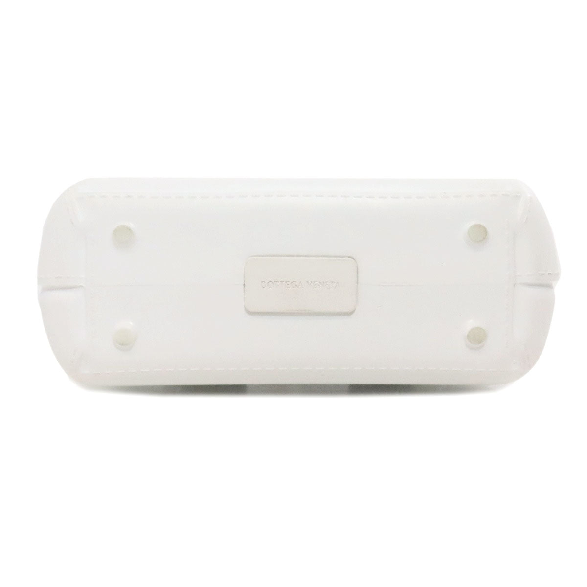 BOTTEGAVENETA Handbag rubber white Arco