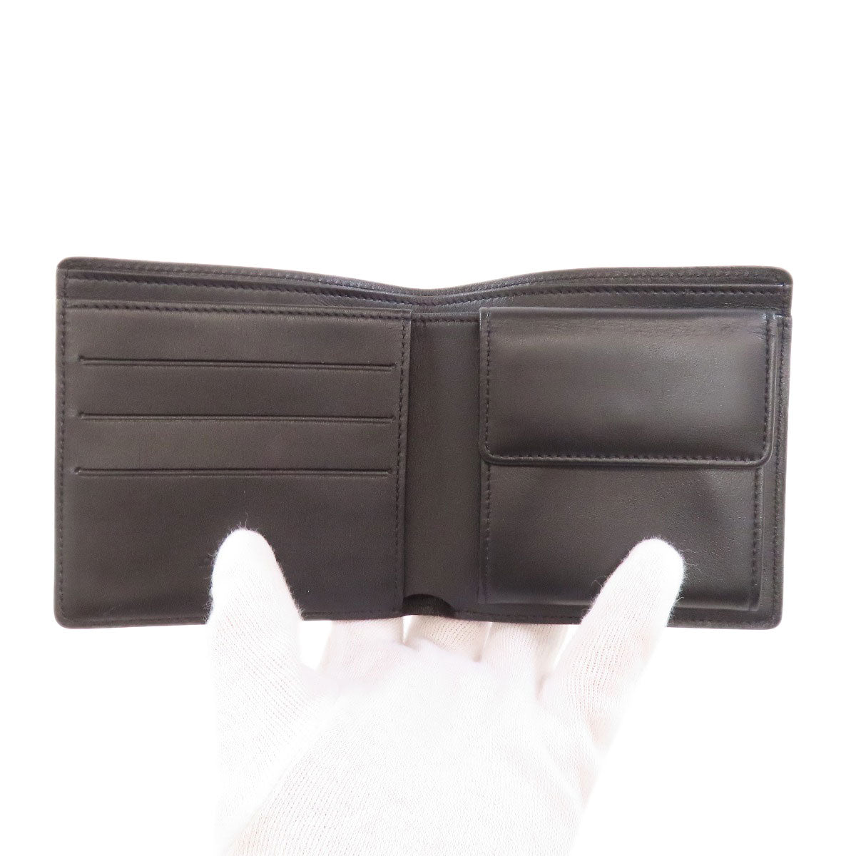 LOUIS VUITTON Bifold Wallet M85016 Nomad leather black Portefeuille�EMarco mens