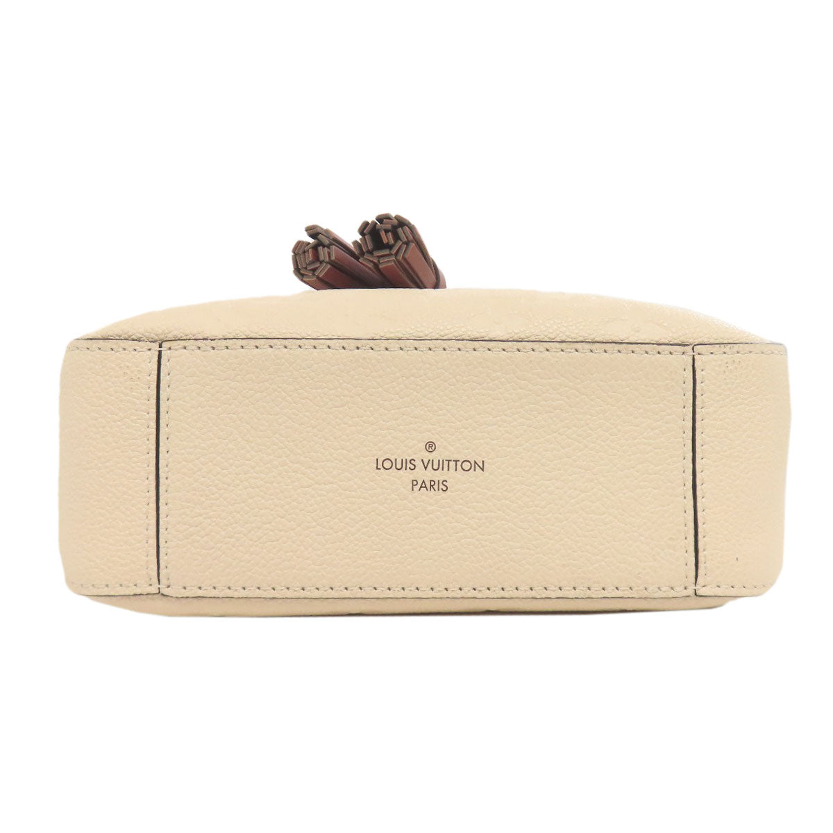 LOUIS VUITTON Shoulder Bag M44597 Ann Platt beige Saintonge USA Women
