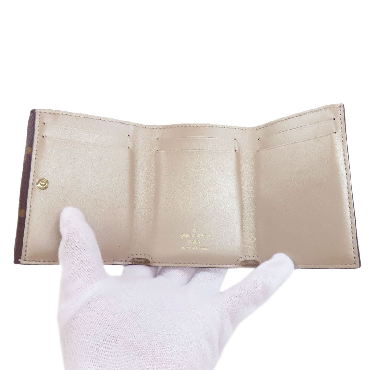 LOUIS VUITTON Bifold Wallet M81667 Monogram canvas Brown Portefeuille Celeste Women