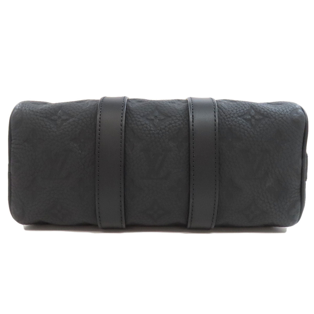 LOUIS VUITTON Handbag M20900 Taurillon Clemence Leather black Keepall ã»bandouliere 25