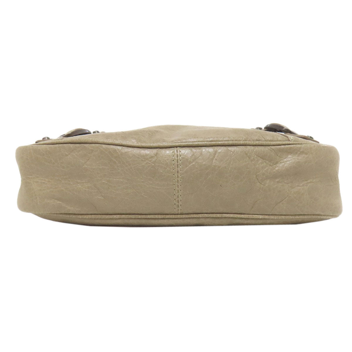 BALENCIAGA Shoulder Bag 242803 Calfskin gray The hip