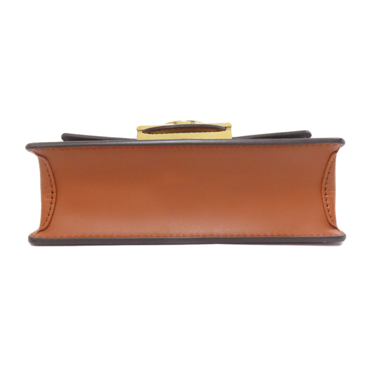 LOUIS VUITTON Shoulder Bag M68746 Monogram reverse Brown Portefeuille Dauphine Women
