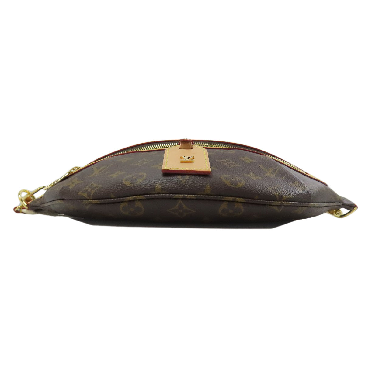 LOUIS VUITTON Hip bag M46784 Monogram canvas Brown high rise Women