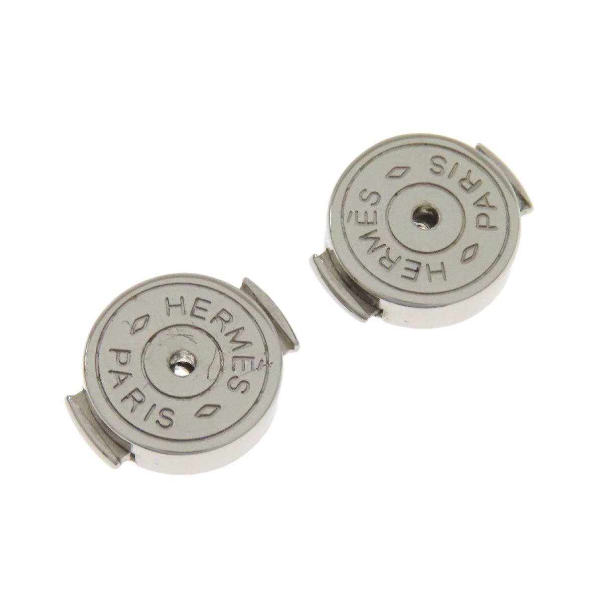 HERMES Pierce Buffalo horn black Dalva Bicolor