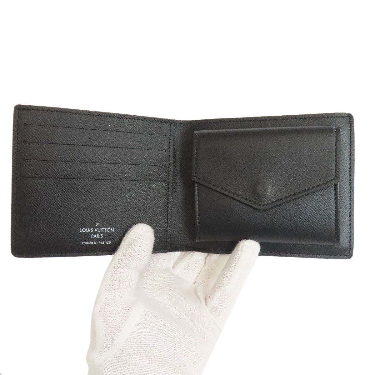 LOUIS VUITTON Bifold Wallet M62545 Monogram canvas black Portefeuilleã»Marco