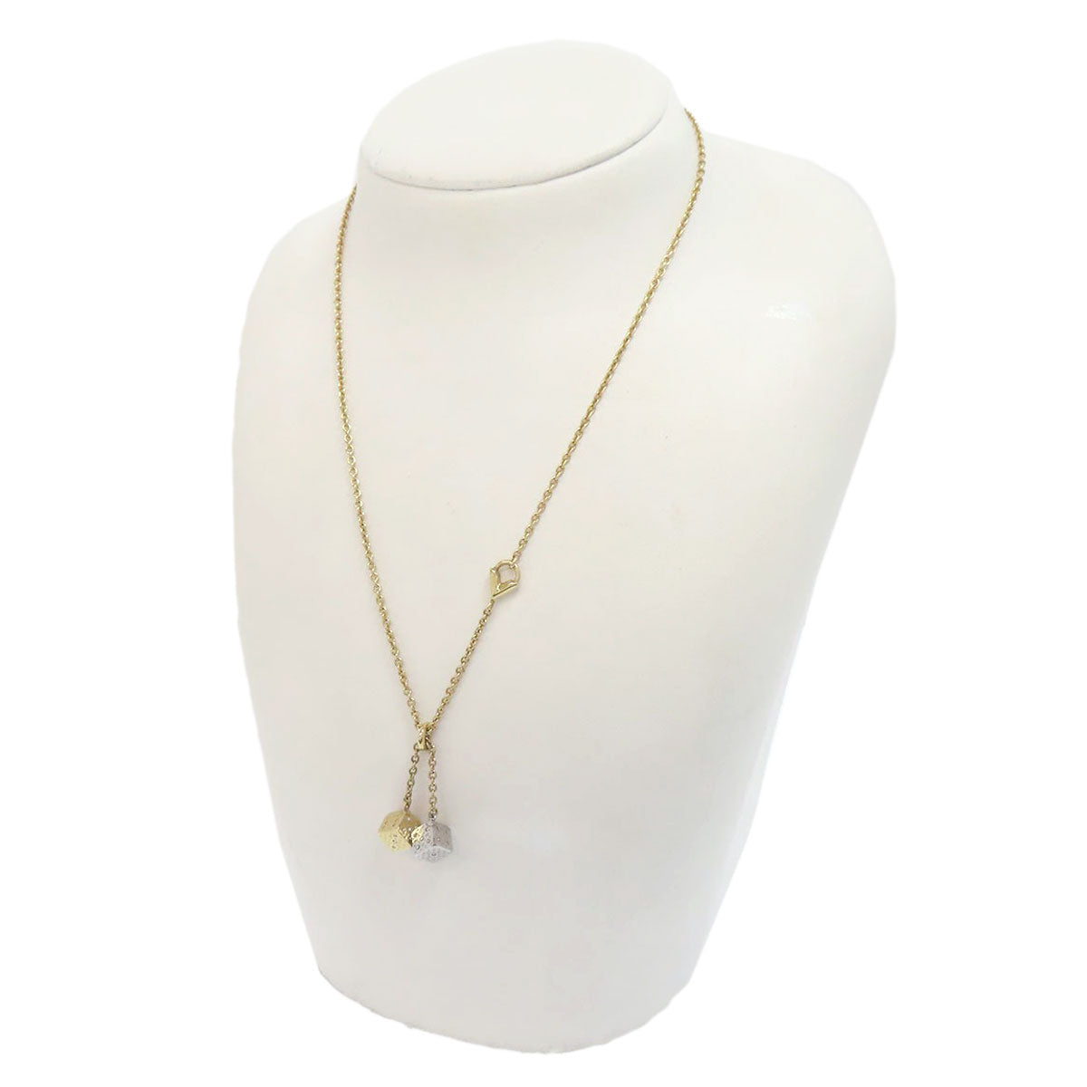 LOUIS VUITTON Necklace M62804 Gold Plated gold Lucky gram