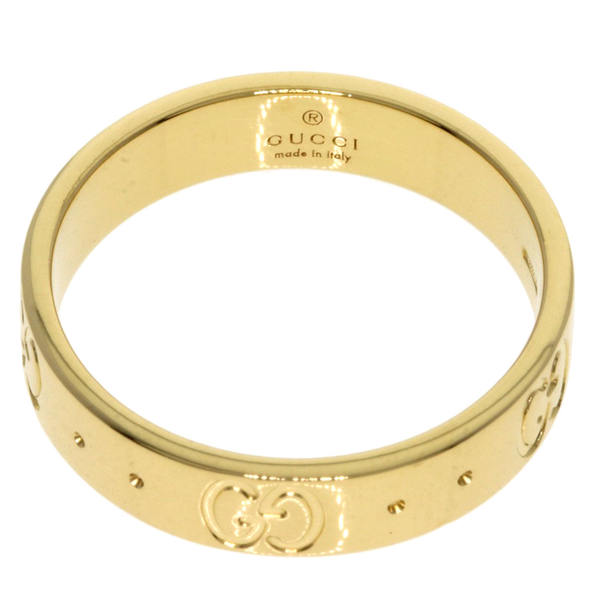 GUCCI Ring 18K Yellow Gold gold Icon # 9