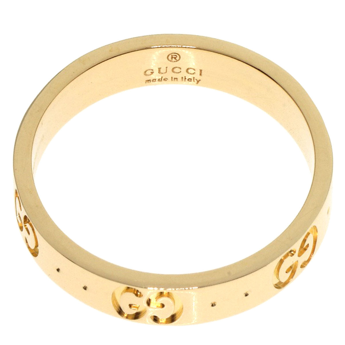 GUCCI Ring 18K Yellow Gold gold Icon # 13