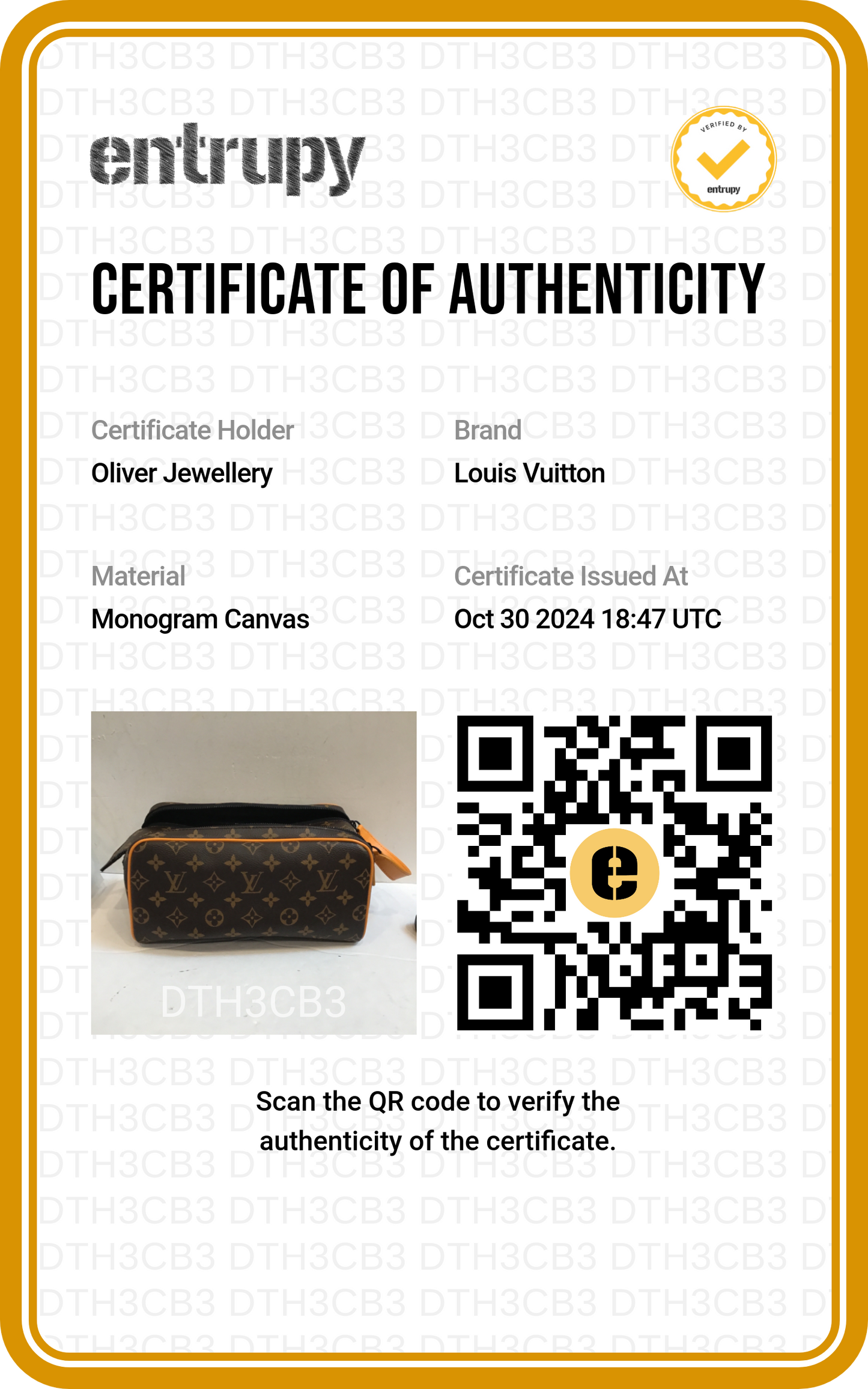 Louis Vuitton 2023 Monogram Macassar Dopp Kit Toilet Pouch