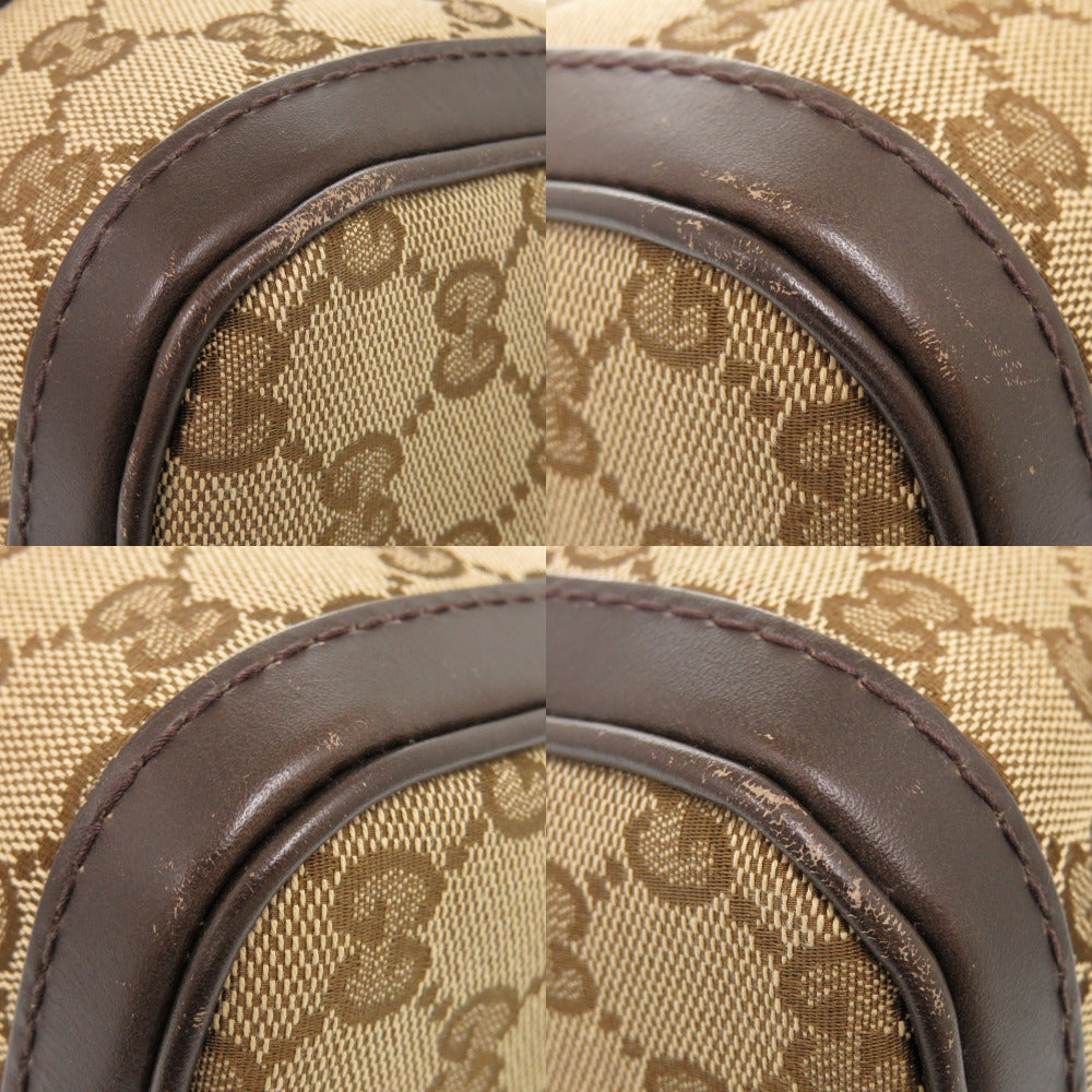 GUCCI Handbag 269876 GG canvas beige Shelly line GG canvas