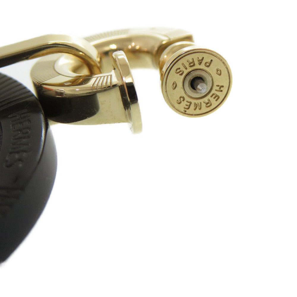 HERMES Pierce Buffalo horn Black type Fait vo jeux heart spade Women