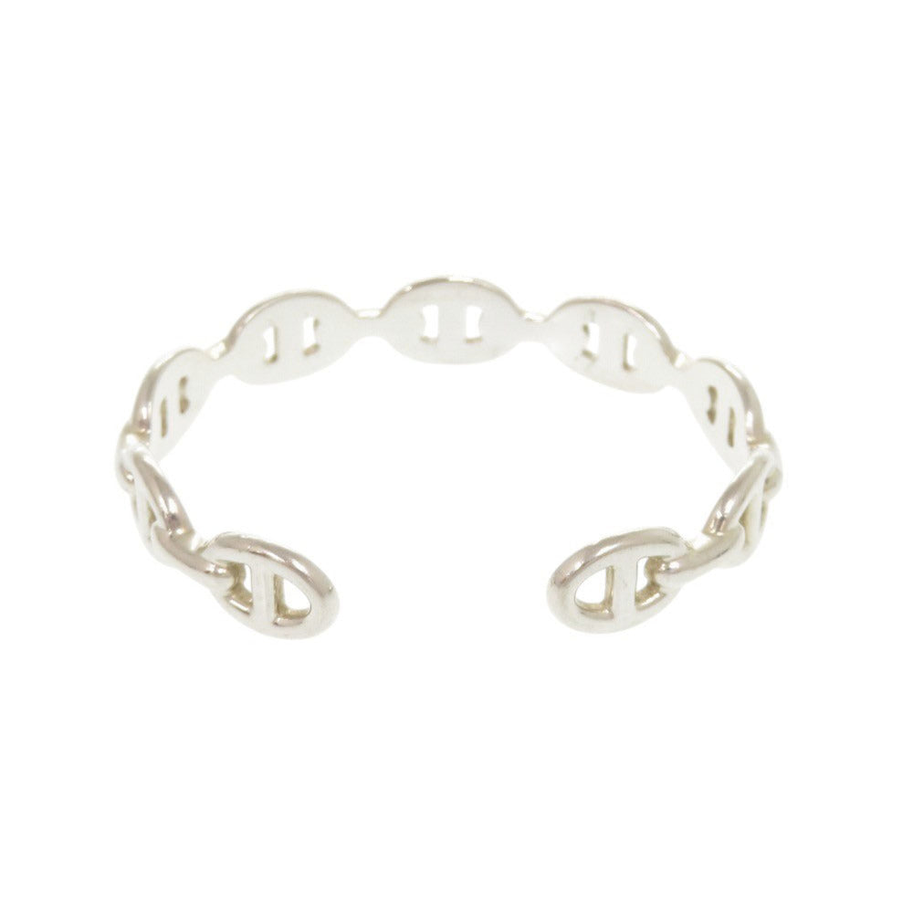 HERMES Bangle Silver925 Silver Chene Dunkle Enchaine Women SH