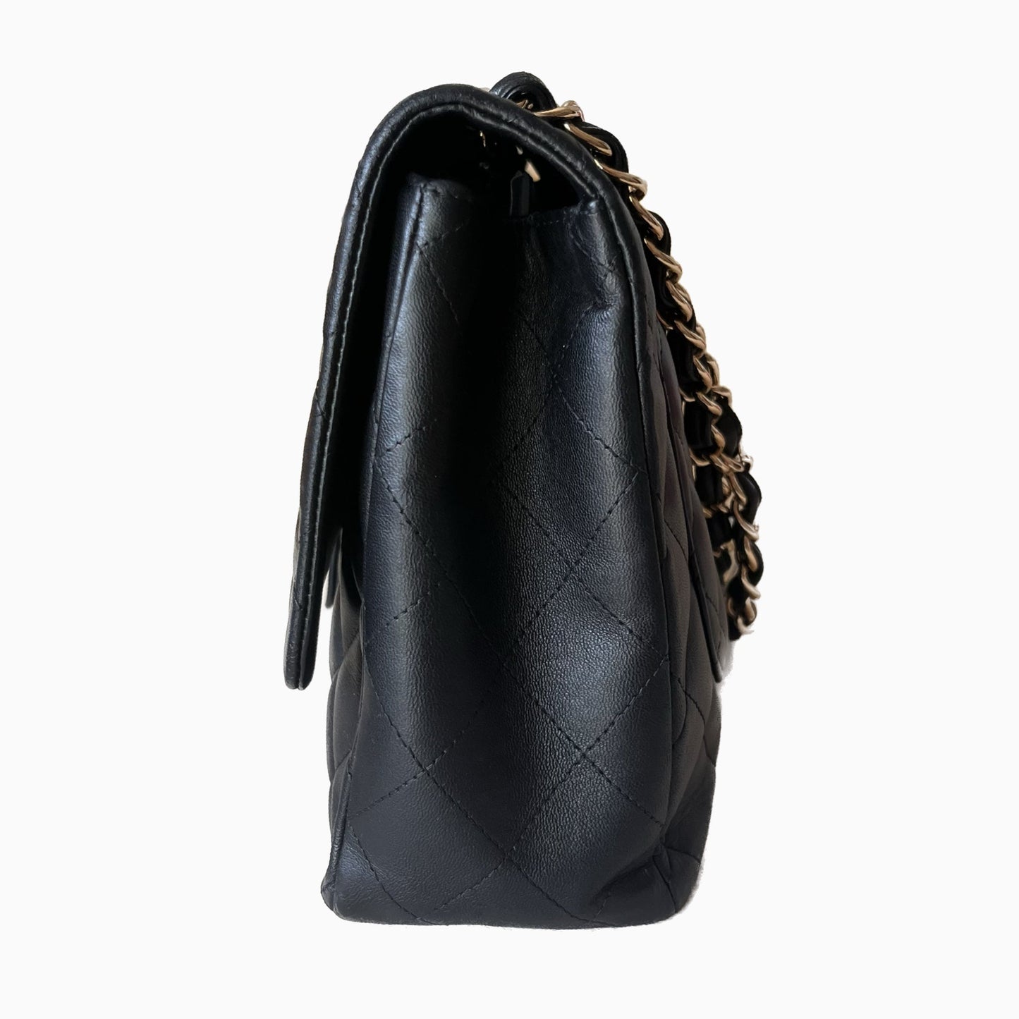 Chanel Timeless/ Classic Flap Large Black with Gold Hardware