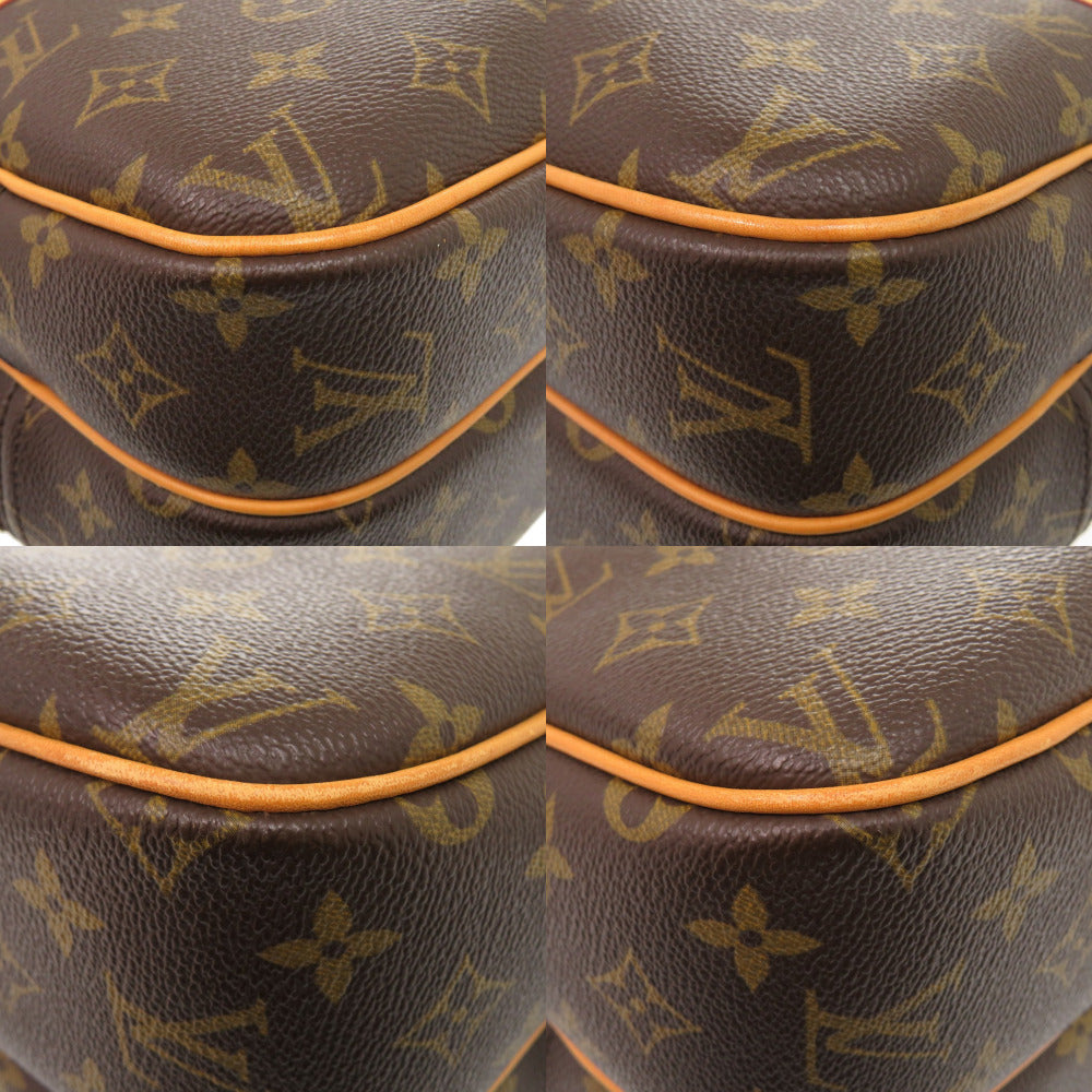 LOUIS VUITTON Shoulder Bag M45254 Monogram canvas Brown Monogram Reporter PM