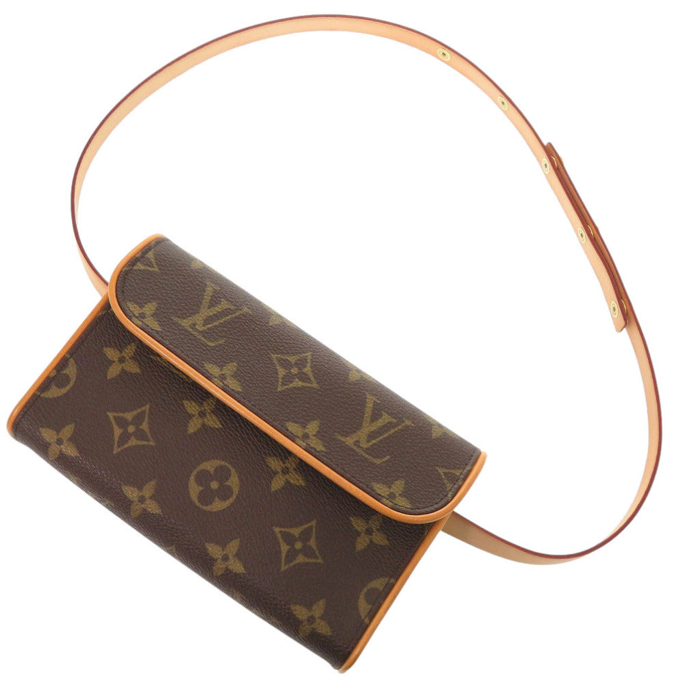 LOUIS VUITTON Waist bag M51855 Monogram canvas Brown Monogram Pochette Florentine