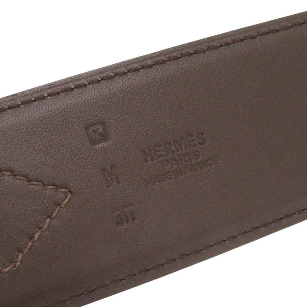 HERMES belt leather Brown Scarf belt Women M