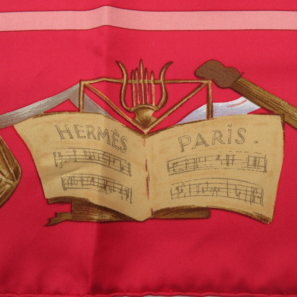 HERMES scarf silk multicolor ballerina Carre90 La Dance La Dance Women
