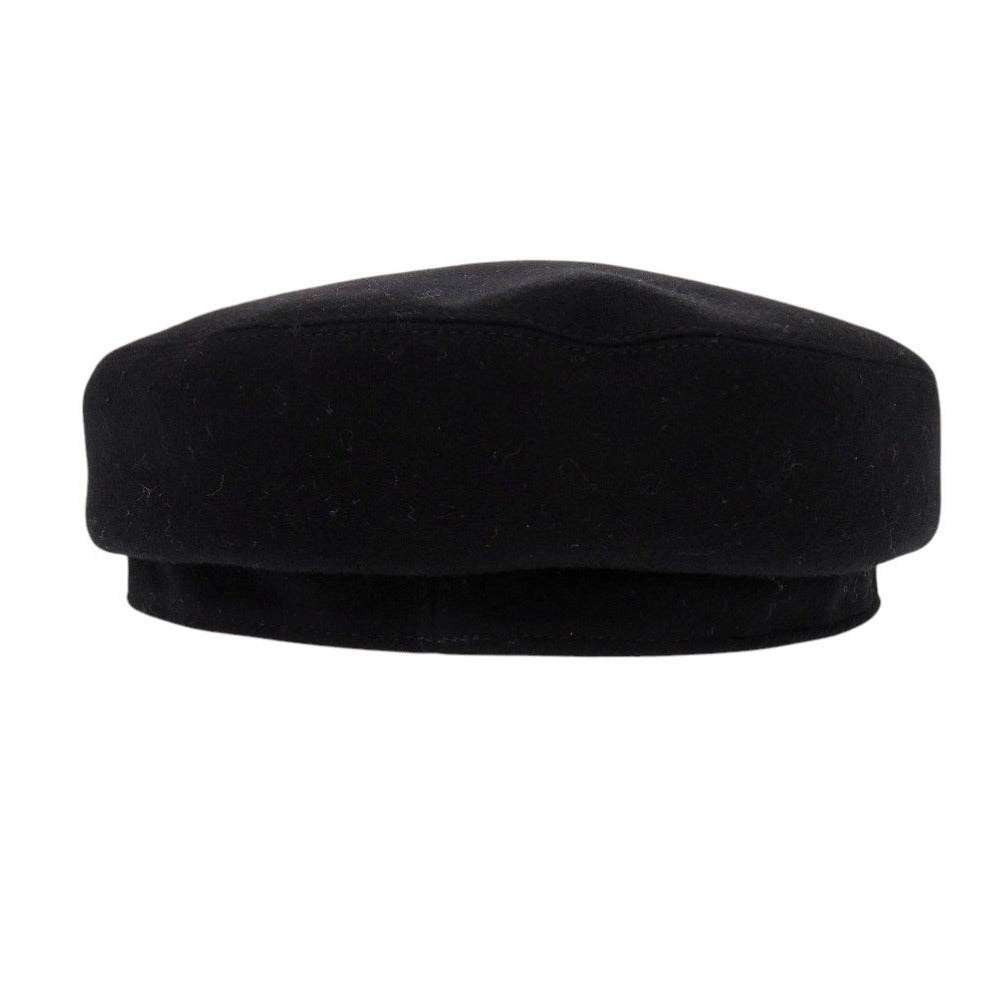 HERMES Other hats cashmere black Casquette Belleil Chene Dunkle Women 58