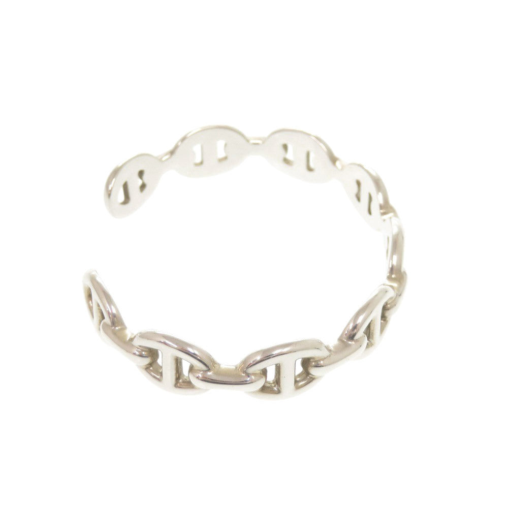 HERMES Bangle Silver925 Silver Chene Dunkle Enchaine Women SH