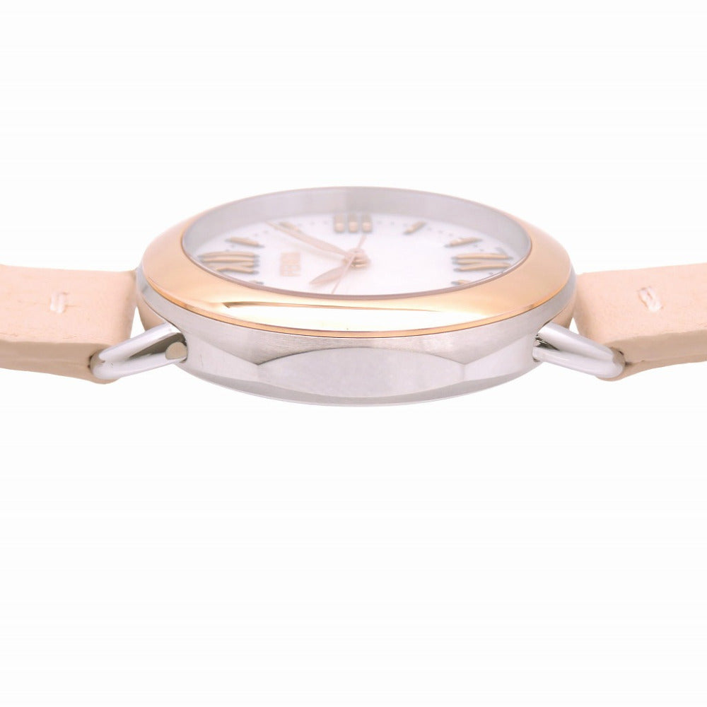 FENDI Watches Quartz 80200M Stainless Steel , Leather White shell Celeria White shell dial