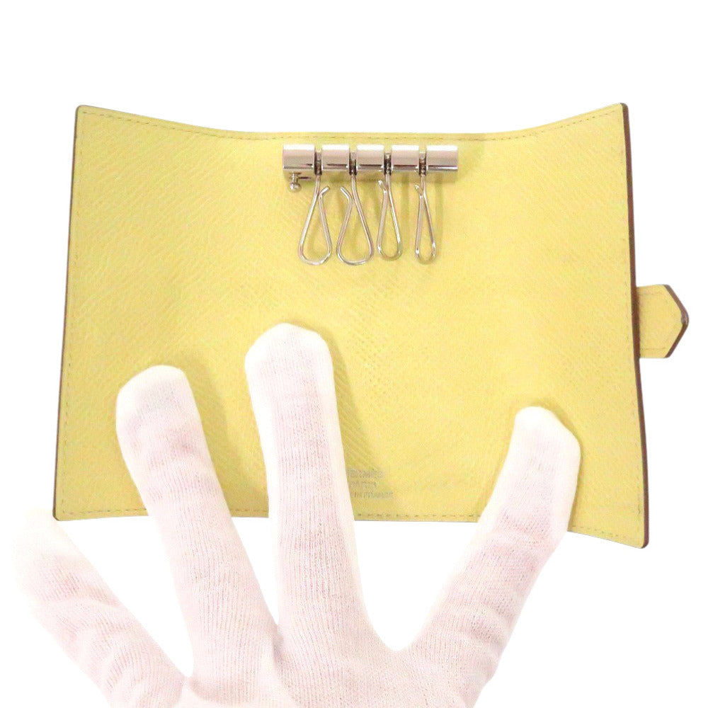HERMES Key case Key holder Epsom Jonupussan Bearn 4-ring Key case Key holder Women