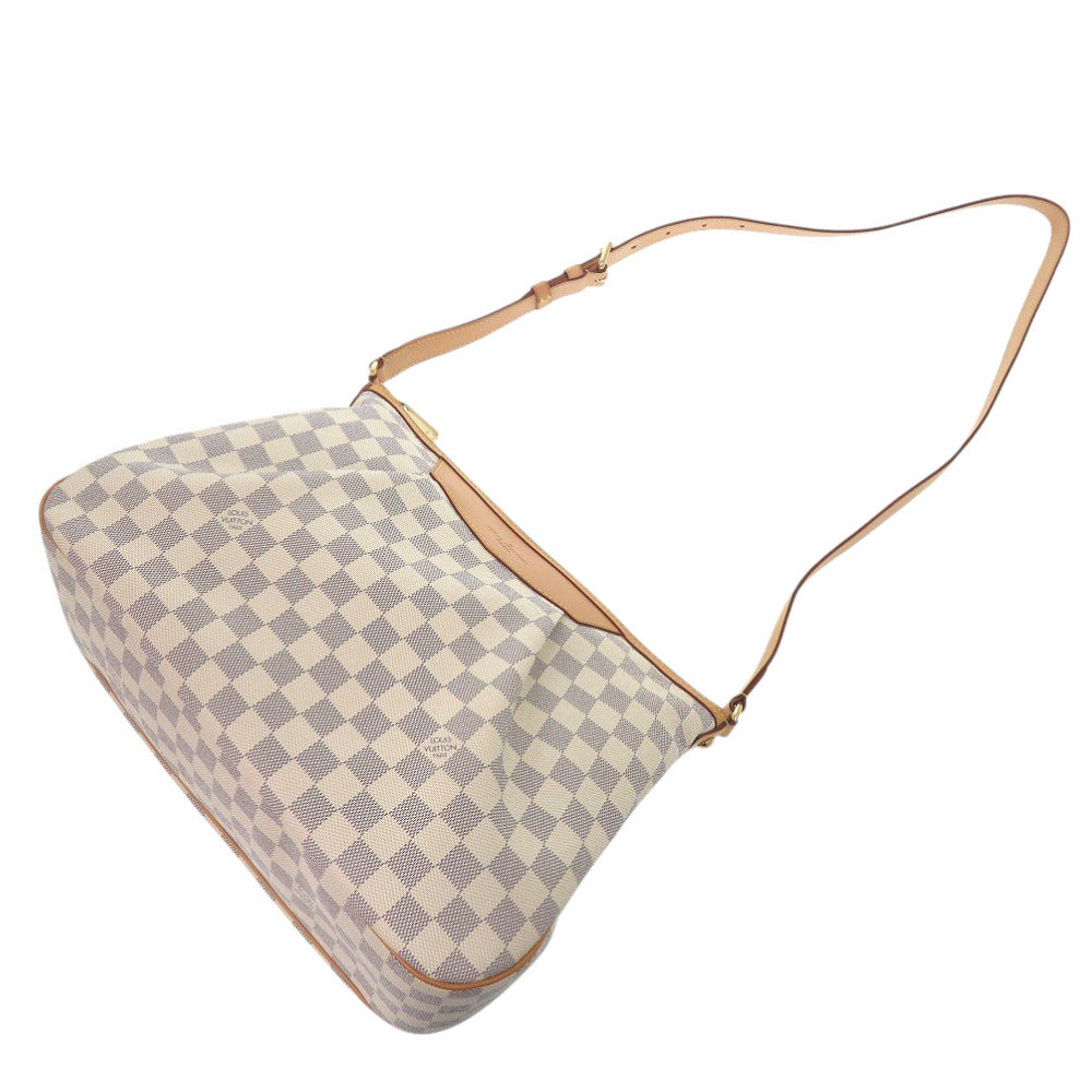 LOUIS VUITTON Shoulder Bag N41112 Damier Azur Canvas white Damier Azur Syracuse MM Women
