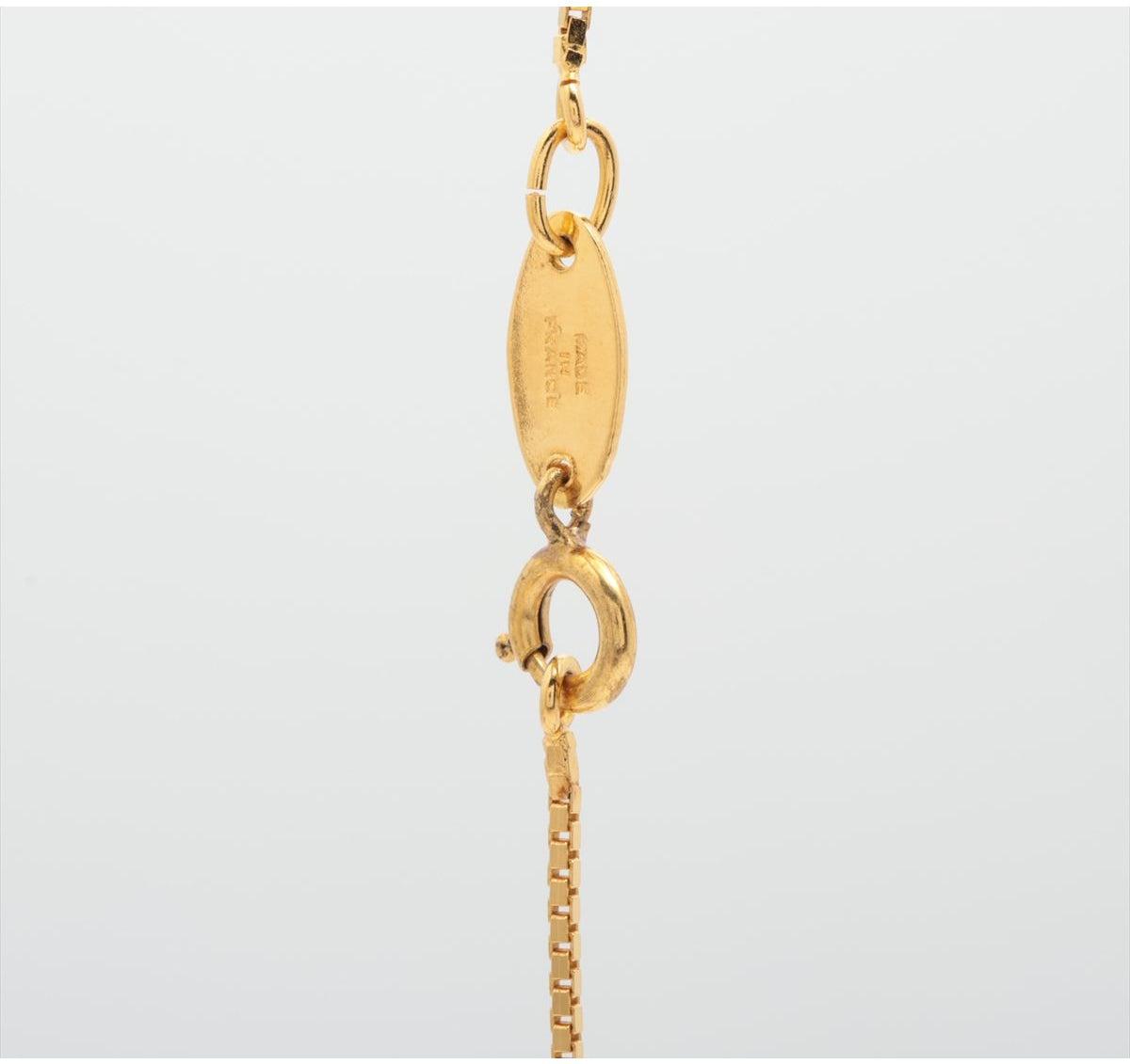 Chanel Coco Vintage Necklace 24k Gold