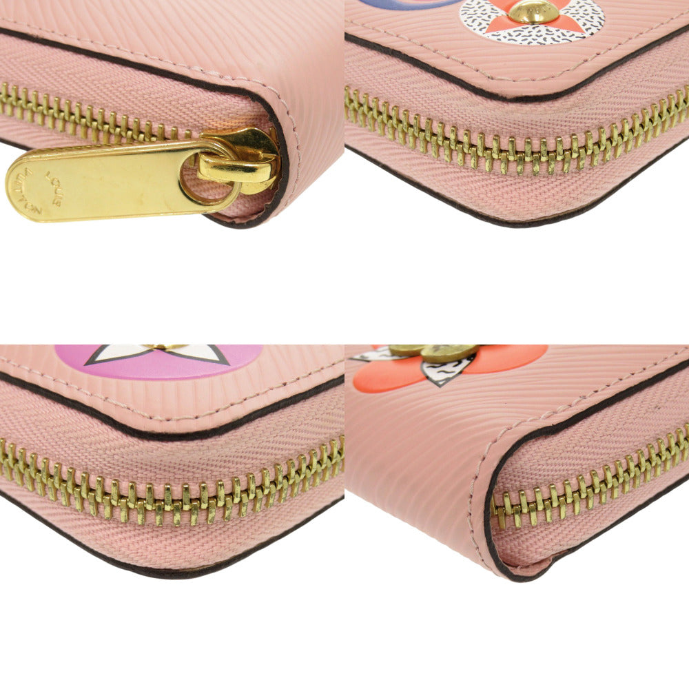 LOUIS VUITTON Long Wallet Purse M62067 Epi Leather pink Zip Around Epi Zippy wallet Women