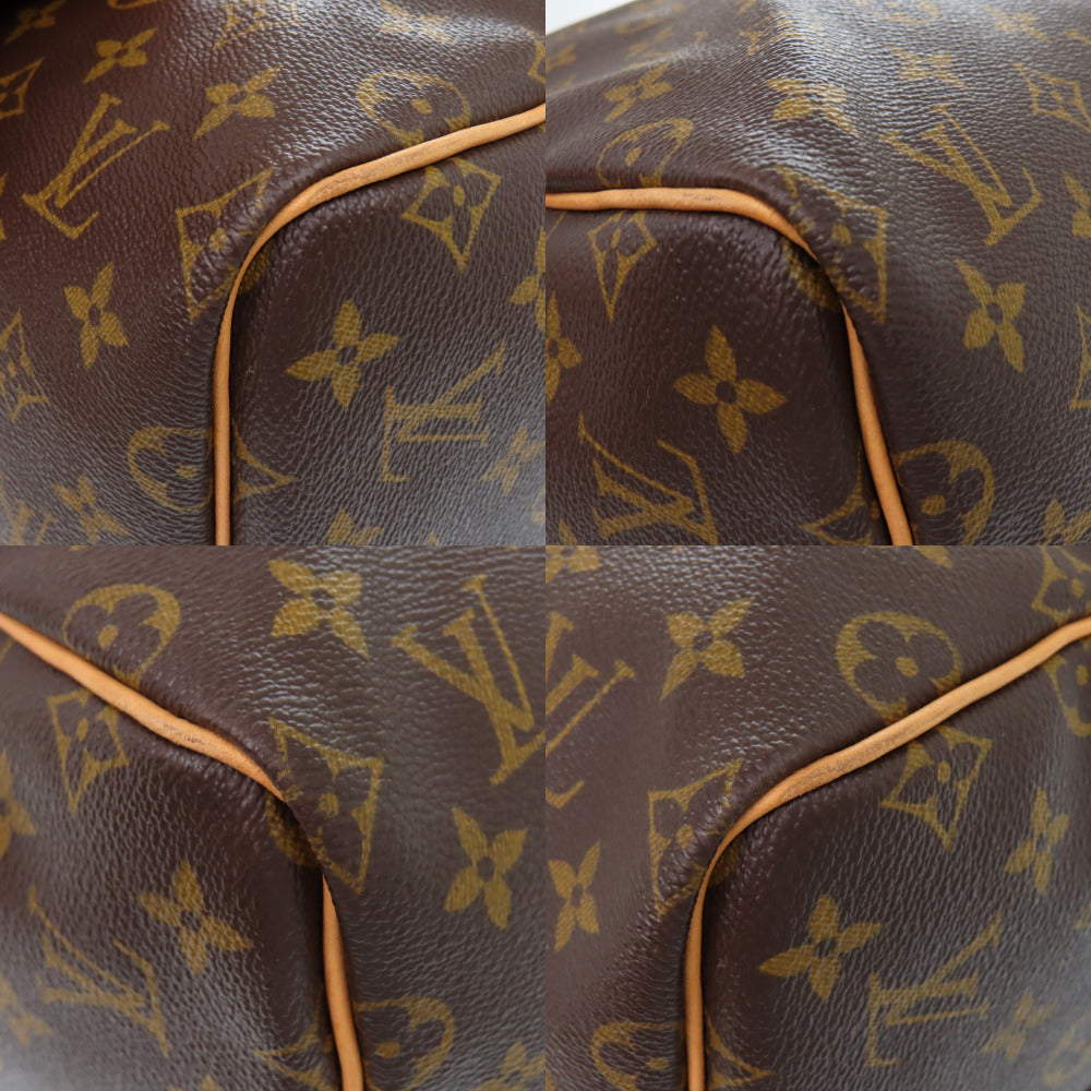 LOUIS VUITTON Boston Duffel bag M41414 Monogram canvas Brown Monogram Keepall bandouliere55