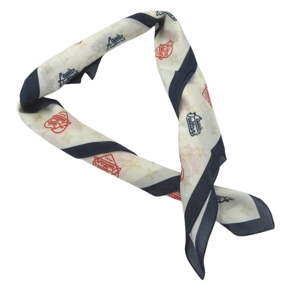 LOUIS VUITTON handkerchief cotton multicolor Virgil Abloh and Nigo collaboration