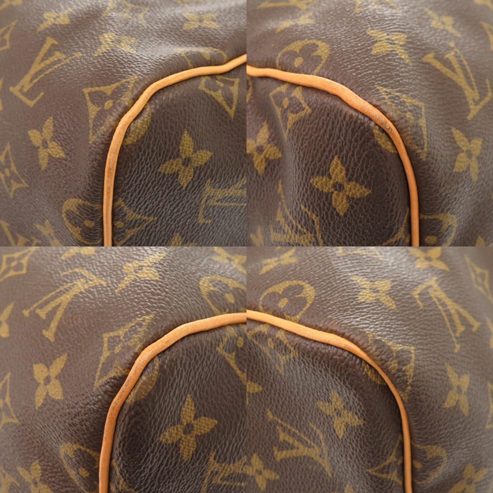 LOUIS VUITTON Boston Duffel bag M41414 Monogram canvas Brown Monogram Keepall bandouliere55