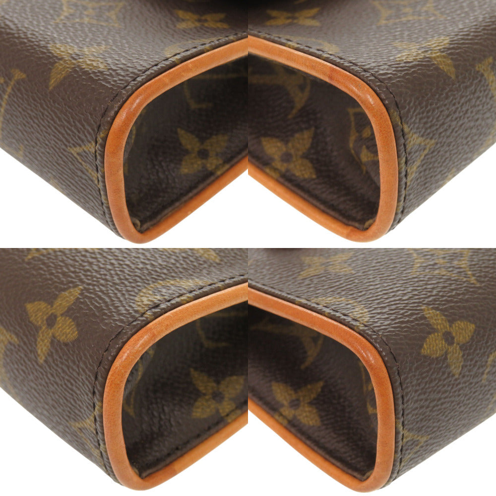 LOUIS VUITTON Waist bag M51855 Monogram canvas Brown Monogram Pochette Florentine Women