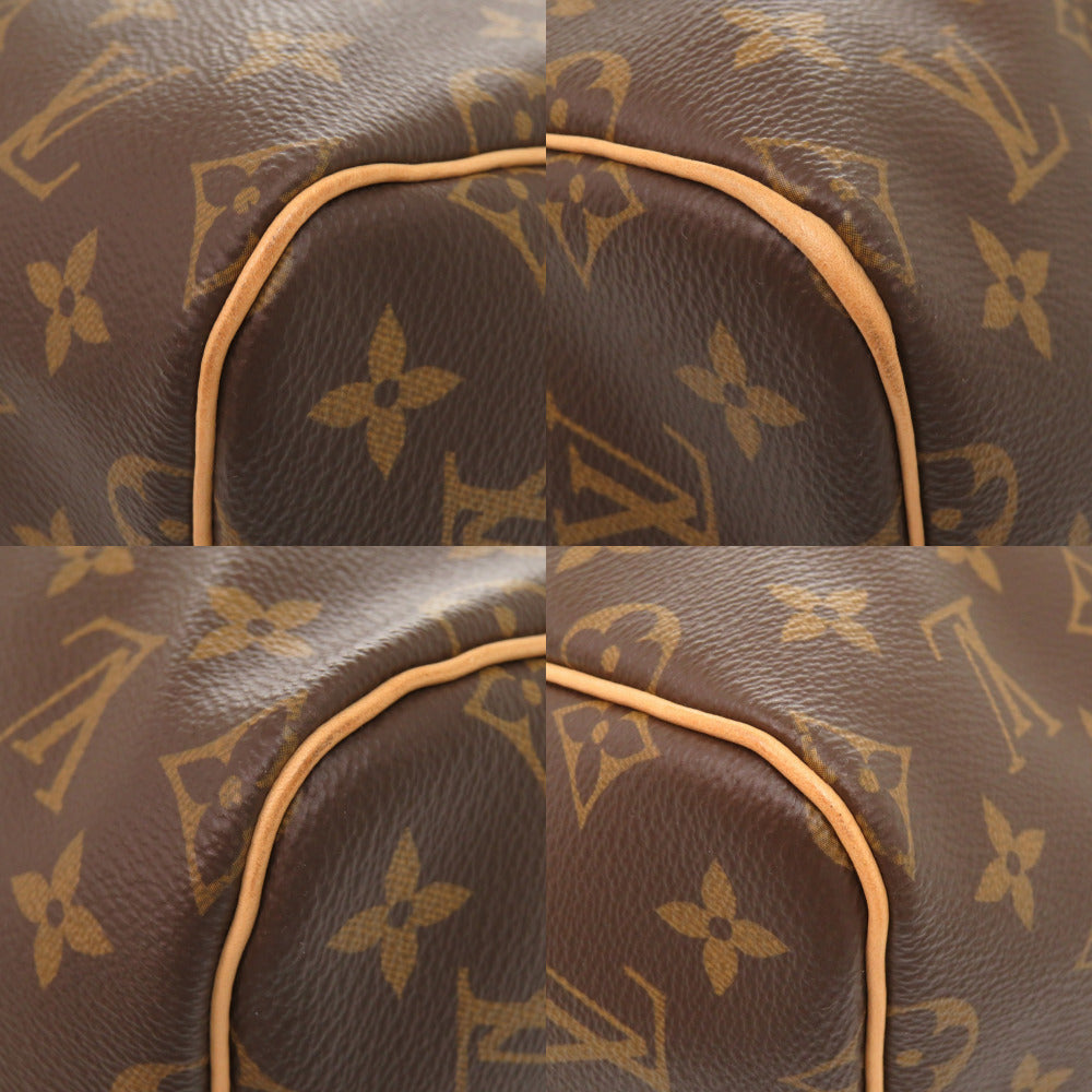 LOUIS VUITTON Boston Duffel bag M41414 Monogram canvas Brown Monogram New Keepall bandouliere55 mens