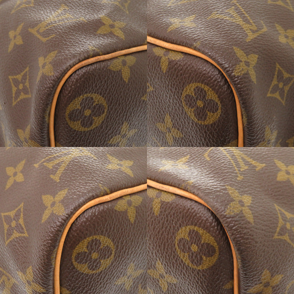 LOUIS VUITTON Boston Duffel bag M41418 Monogram canvas Brown Monogram Keepall bandouliere45 mens