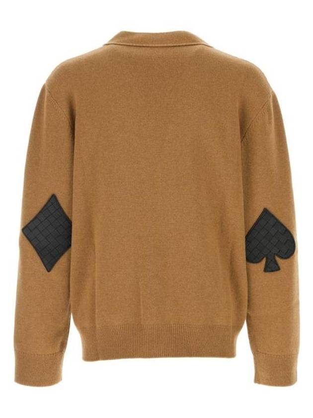 Luxury Bottega Veneta V Neck Cashmere Cardigan Brown