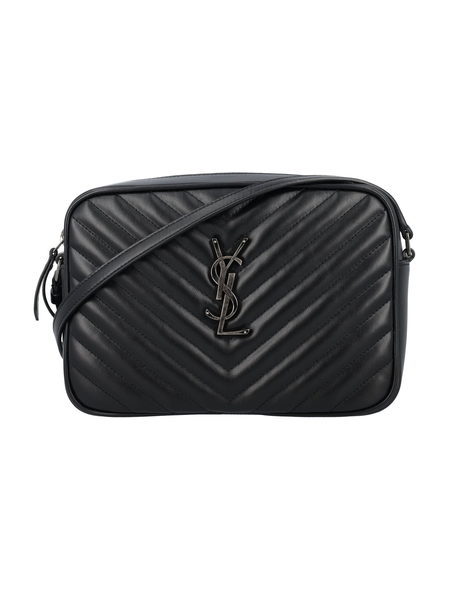 Luxury Saint Laurent Trending 2025 Women's Lou Camera Bag in Black | 24A761554DV704 Color 1000