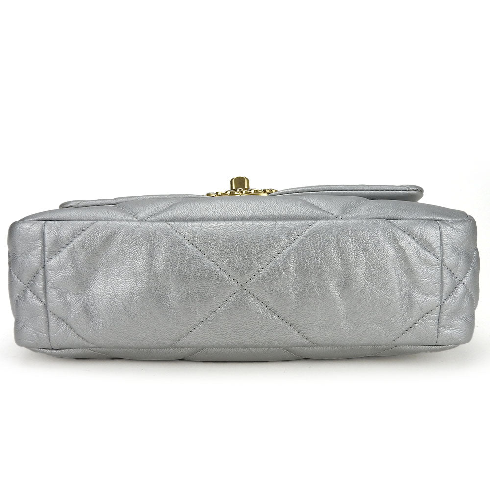 CHANEL Shoulder Bag AS1160 leather gray COCO Mark chanel 19